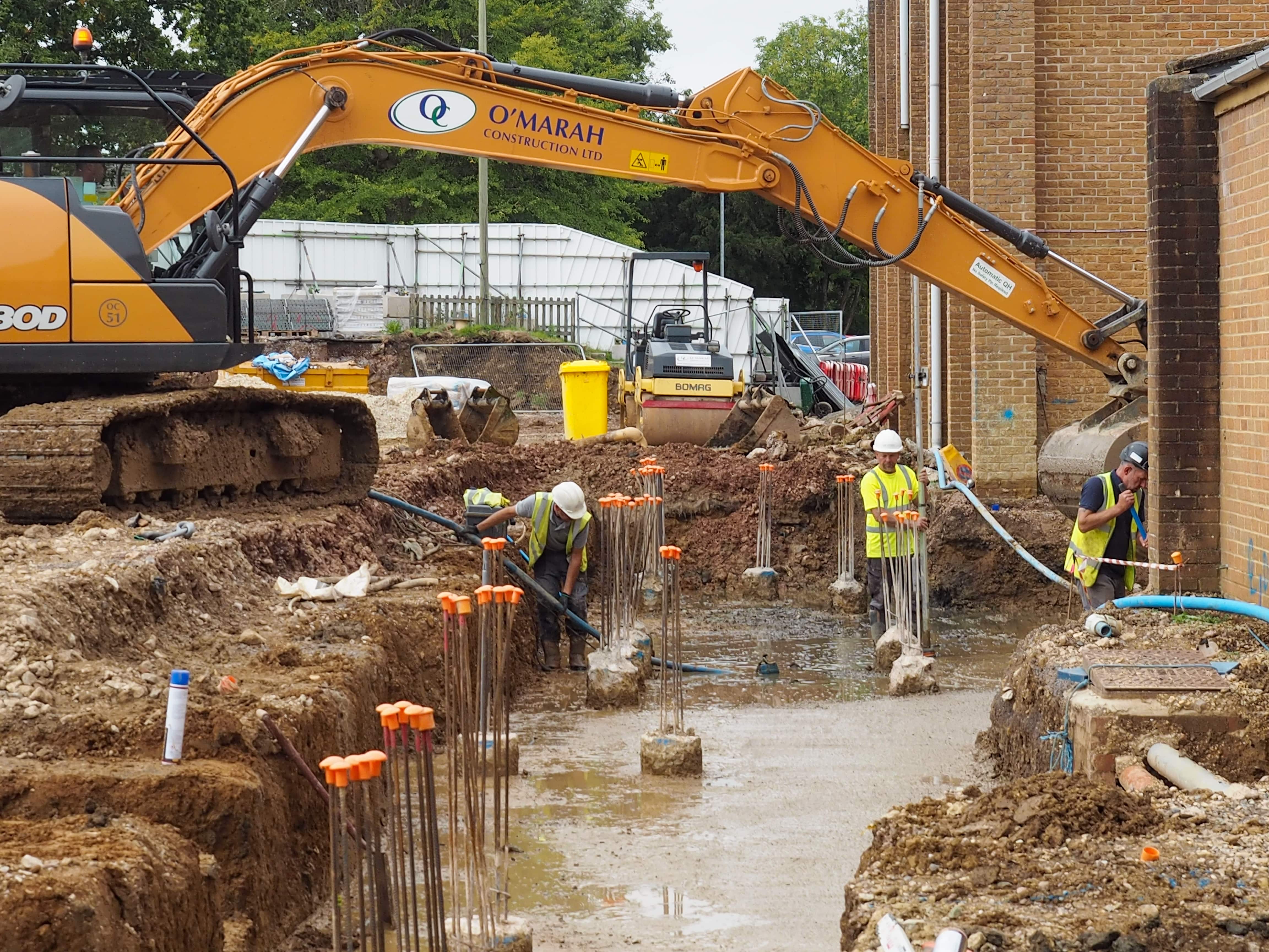 Piling on the Pressure at Sherborne!